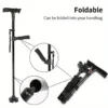Multifunctional Folding Cane with LED & Alarm