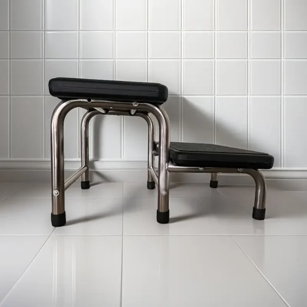 2 Tier Adjustable Step Stool Bed Ladder