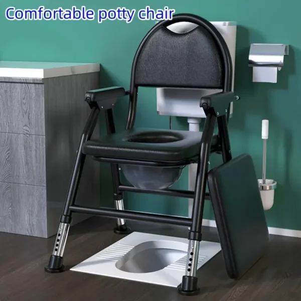 Adjustable Elderly Toilet Chair
