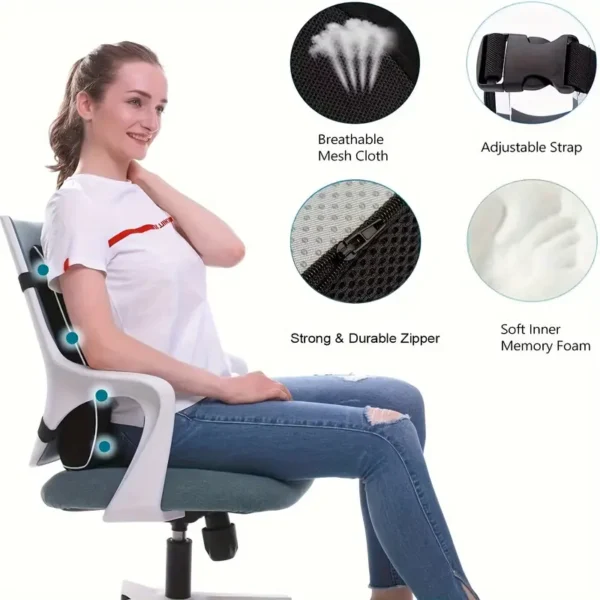 Ergonomic Lumbar Support Pillow
