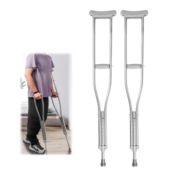 Tynor Axillary Crutch Walking Sticks Pair